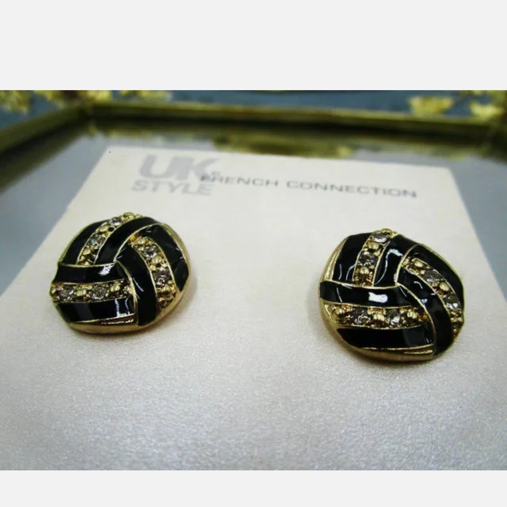 New French Connection post earrings